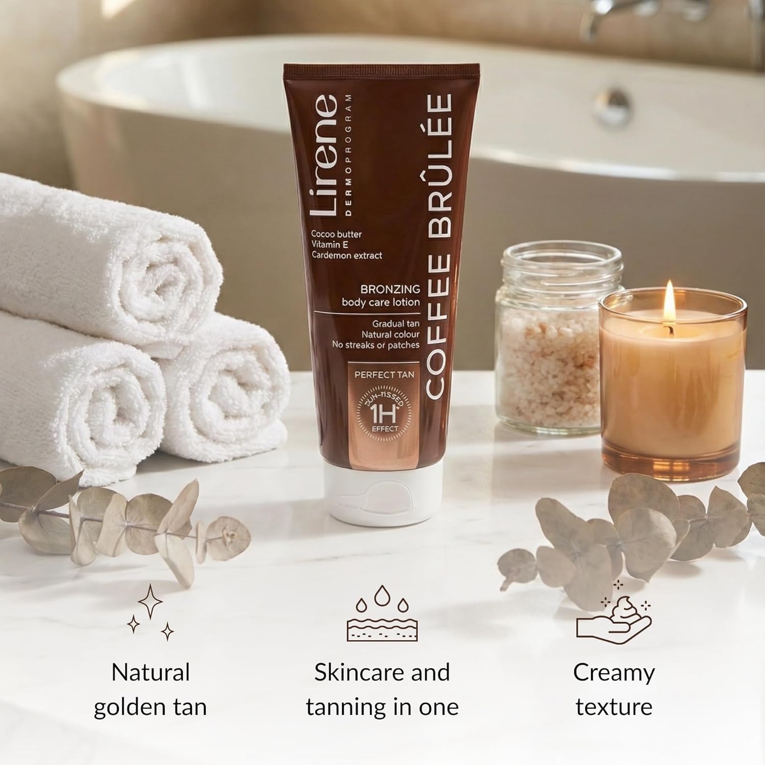Lirene PERFECT TAN Bronzing body balm COFFEE BRÛLÉE 200 ml