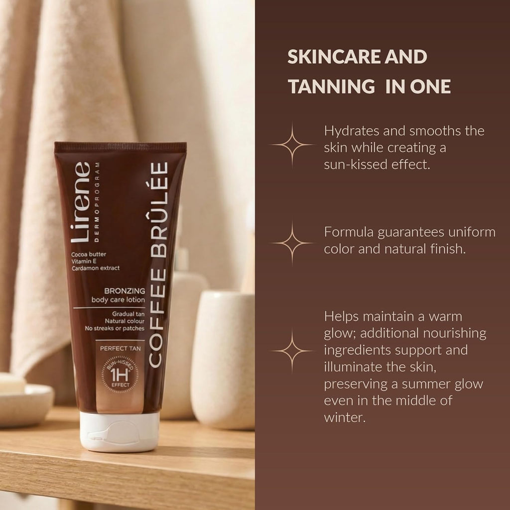 Lirene PERFECT TAN Bronzing body balm COFFEE BRÛLÉE 200 ml